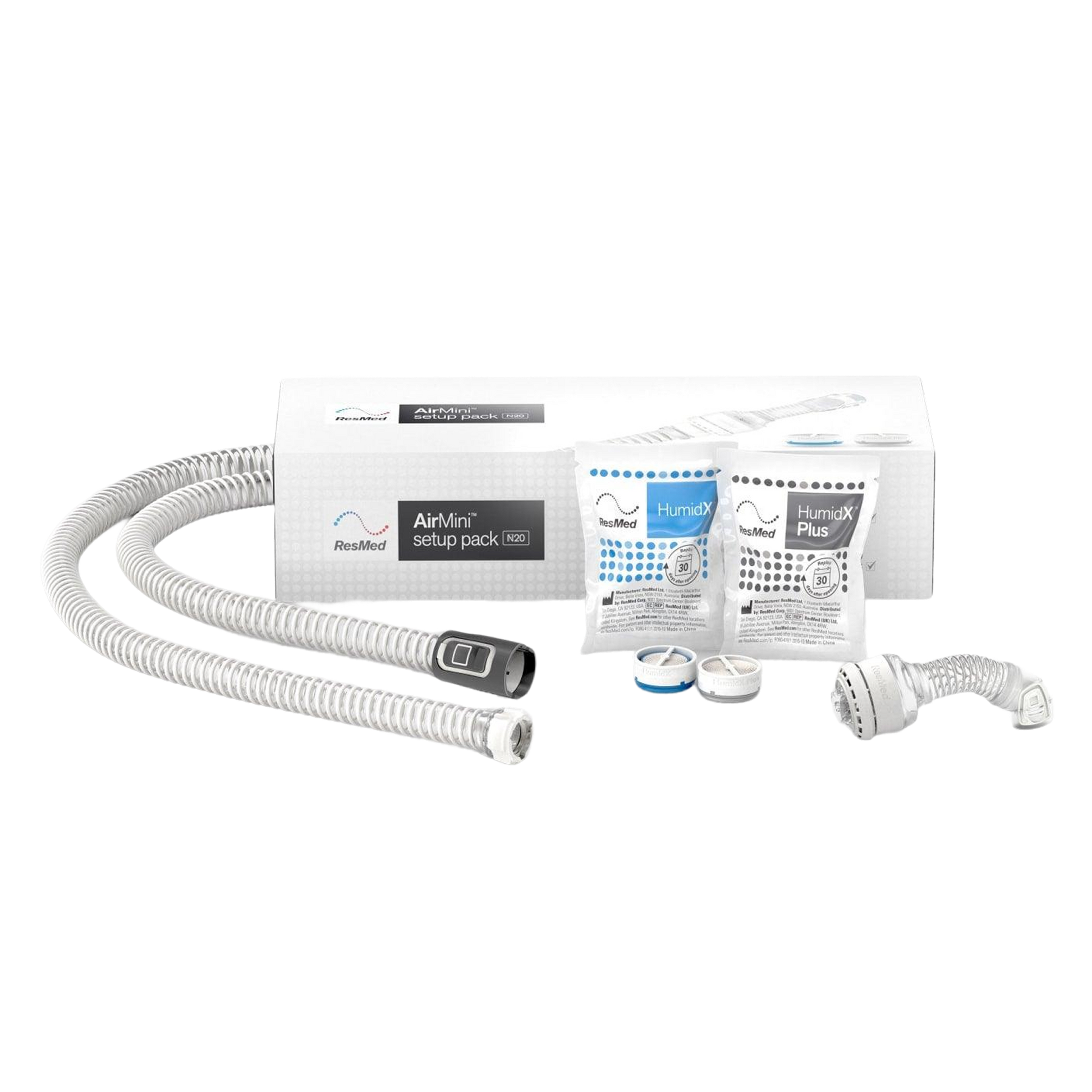 Product image for AirMini™ Mask Setup Pack for AirFit™ N20 Nasal CPAP Mask - Thumbnail Image #2