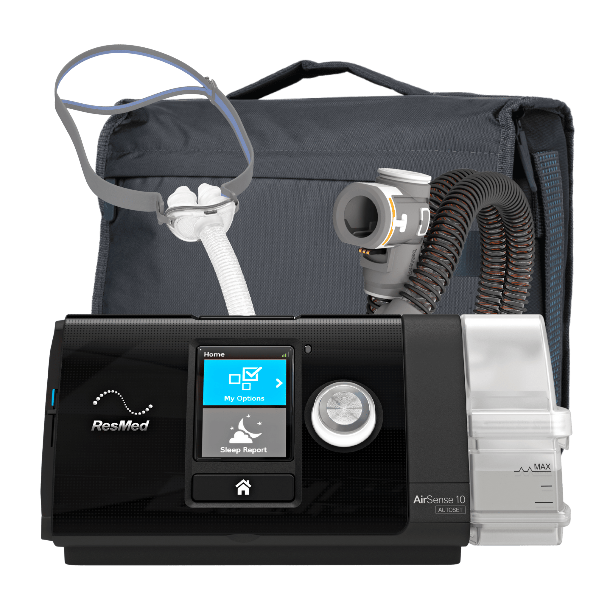 AirSense 10 AutoSet with P10 Nasal Pillow Mask Bundle