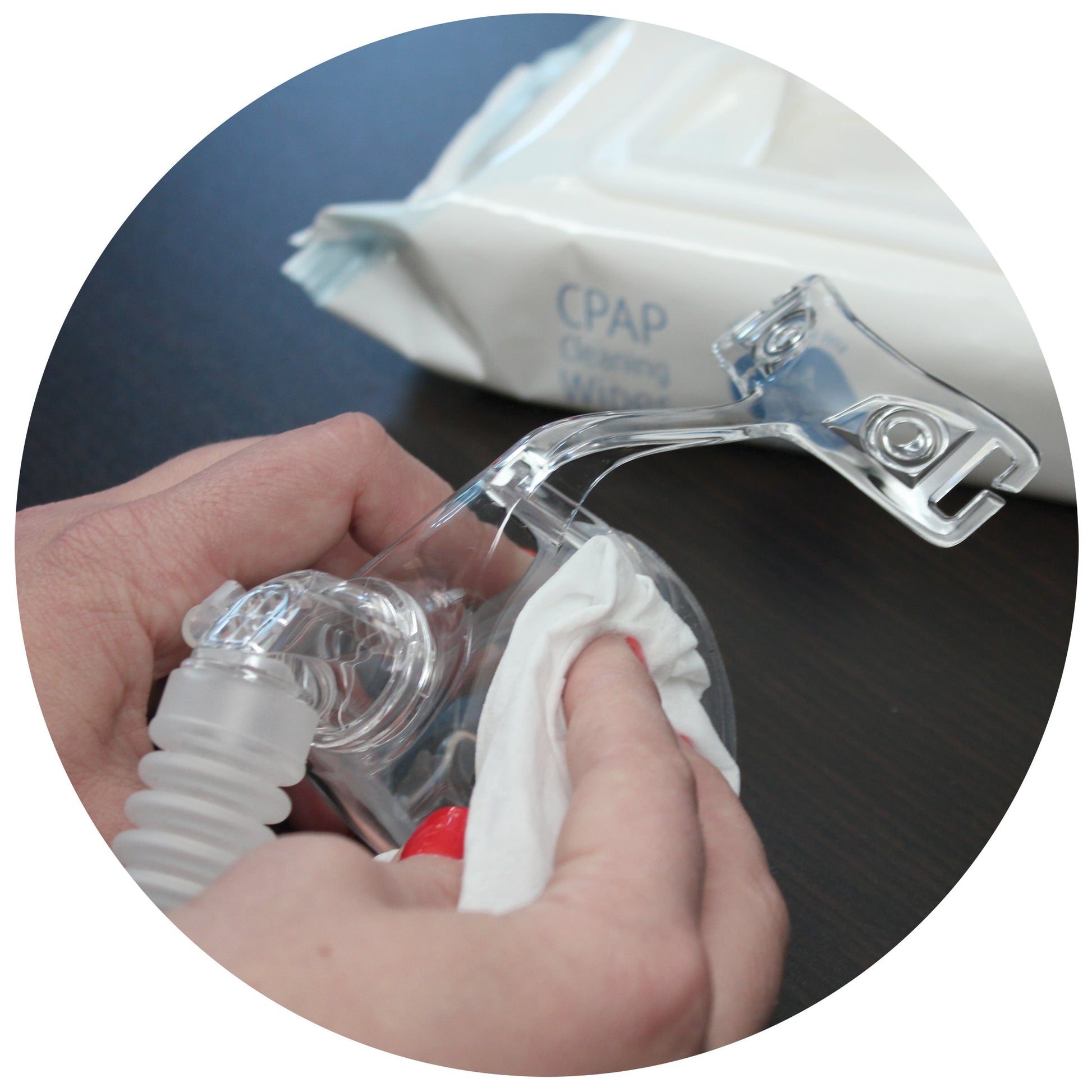 Sunset CPAP Mask Cleaning Wipes - 64 Count