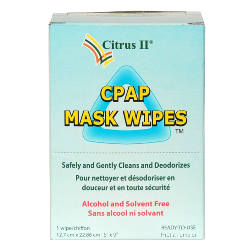 Product image for Travel Citrus II CPAP Mask Wipes