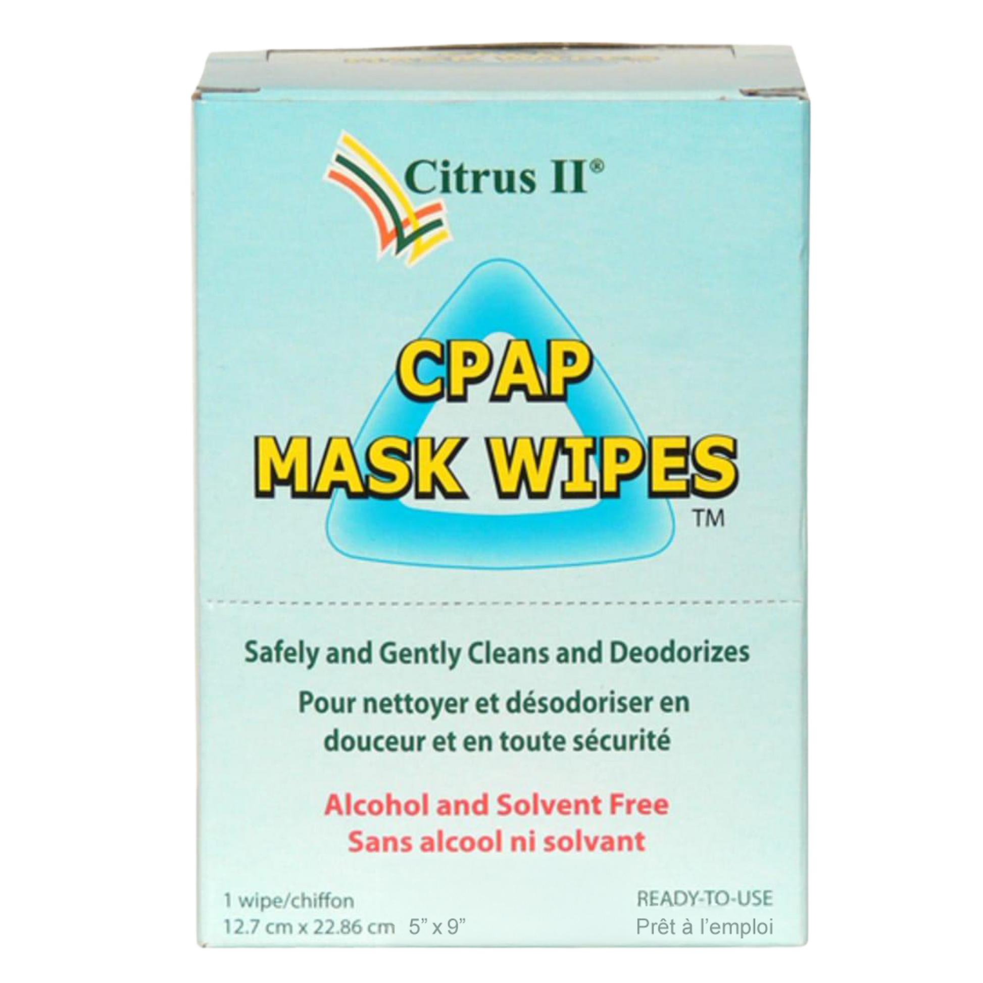 Product image for Travel Citrus II CPAP Mask Wipes