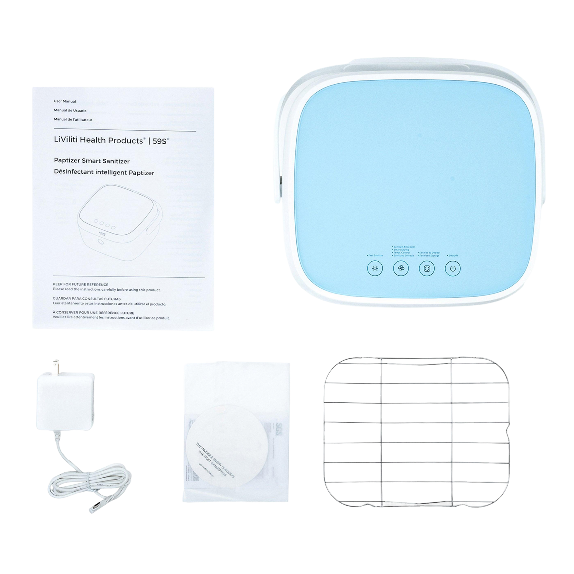 Liviliti Paptizer UVC LED Smart CPAP Sanitizer