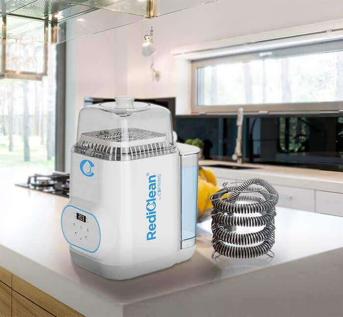 CSpring RediClean® – Automatic CPAP & BiPAP Accessories Cleaning System