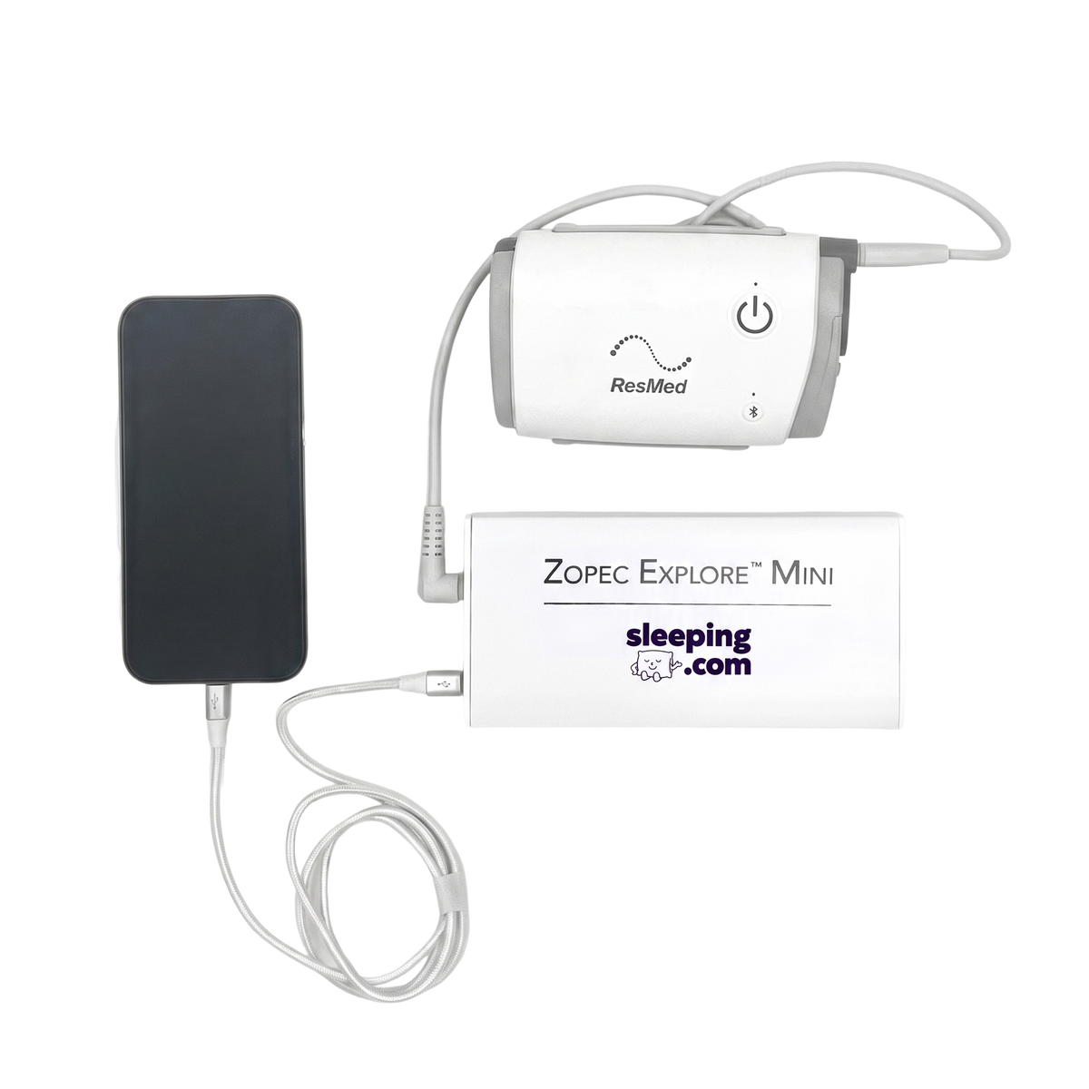 sleeping.com Zopec Explore Mini CPAP Battery