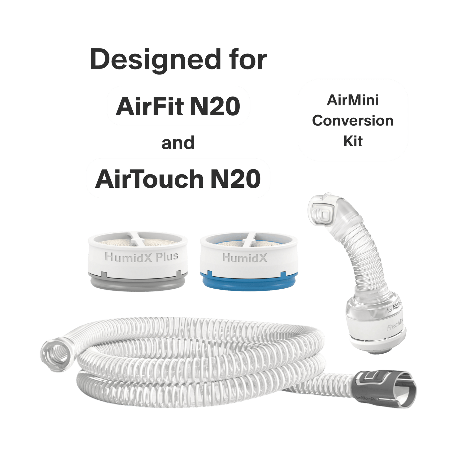 AirFit N20 Complete Mask + AirMini Mask Setup Pack