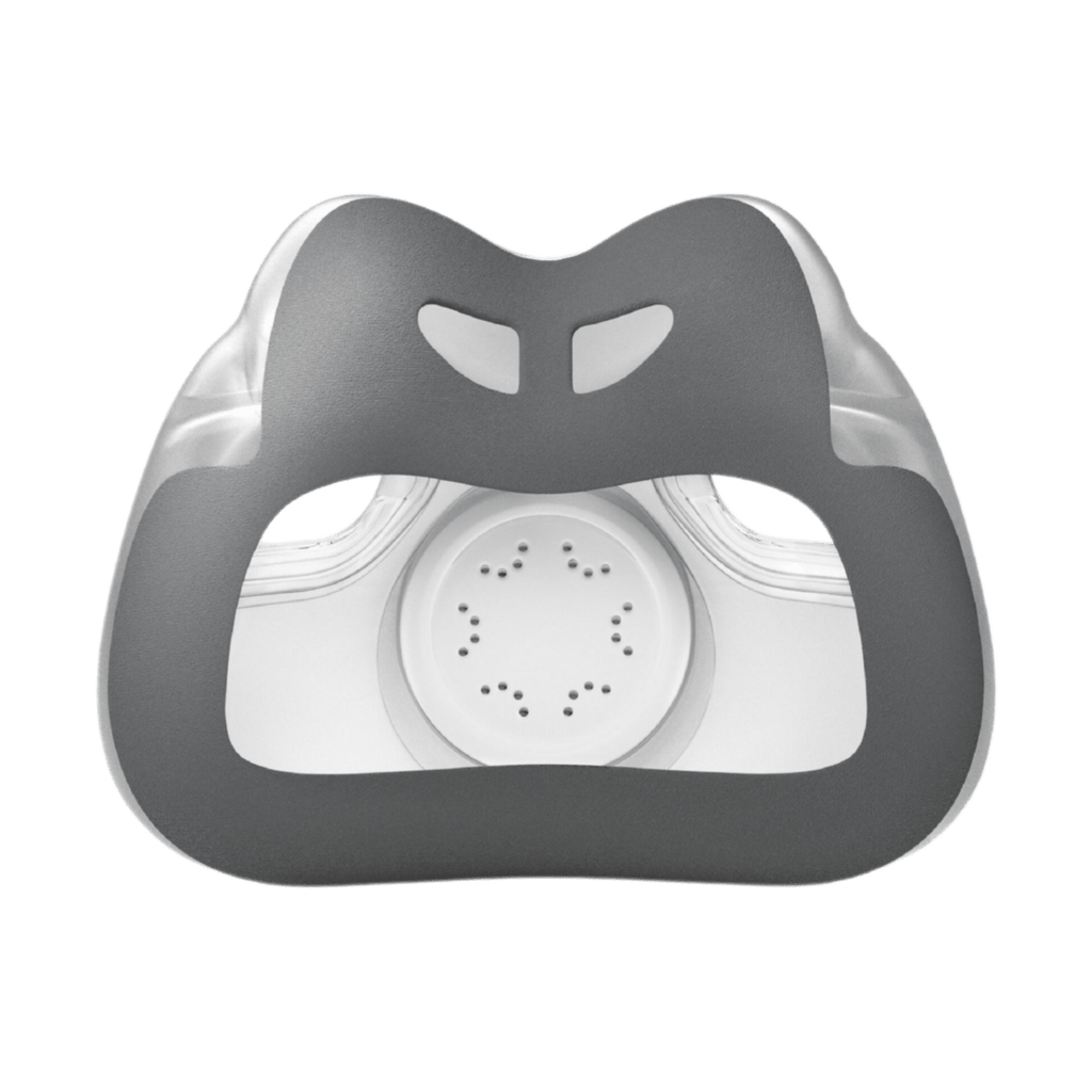 interior detail shot showing the airtouch f30i's fabric lined cushion