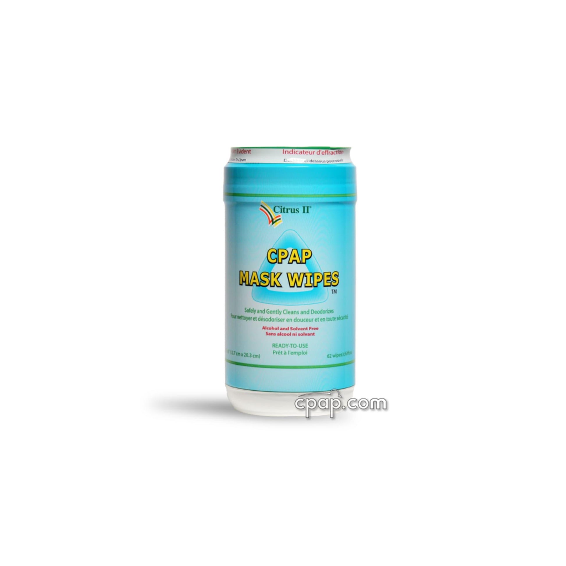 Product image for Citrus II CPAP Mask Wipes