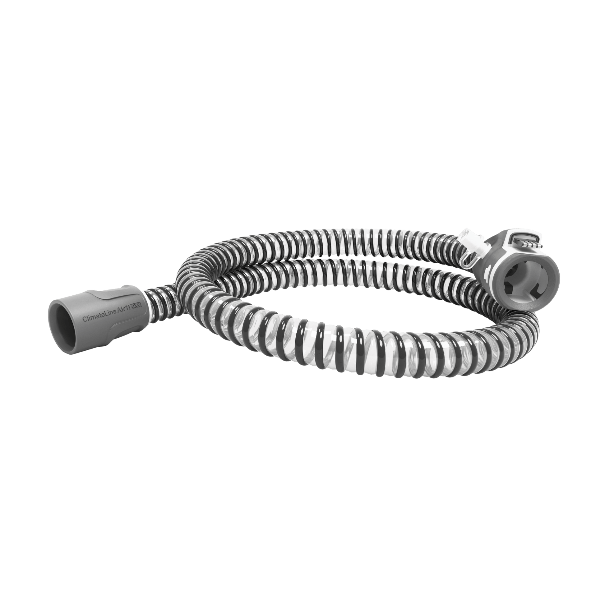 climatelineair 11 oxy heated tubing with additional port for supplemental oxygen where tubing connects to AirSense or AirCurve 11 models. 