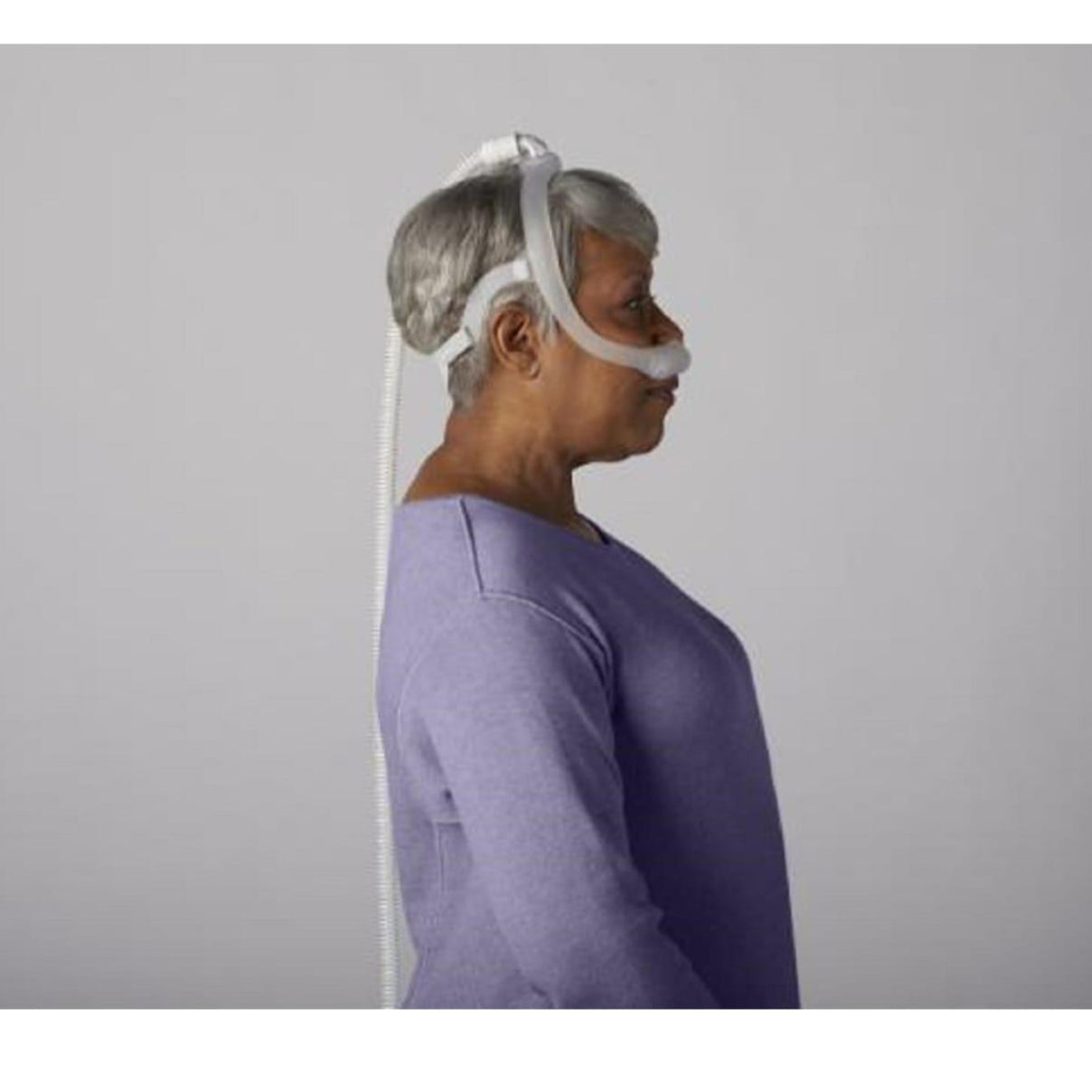 Product image for DreamWear Silicone Nasal Pillow CPAP Mask with Headgear - Fit Pack (All Nasal Pillows with Medium Frame) - Thumbnail Image #5