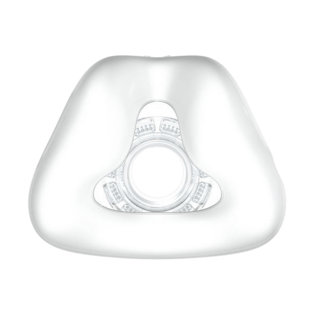 closeup of mirage fx cushion showing the side that touches the wearer's face