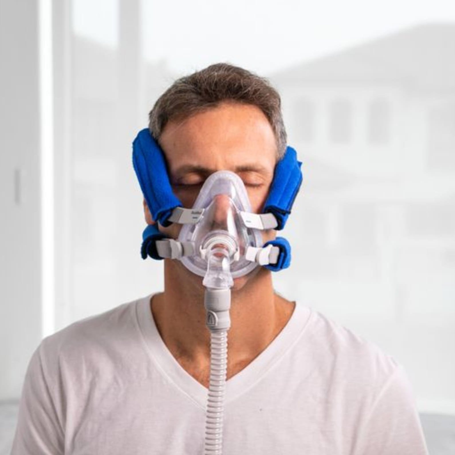 Product image for CPAP Neck Pad + Strap Cover Set - Thumbnail Image #3